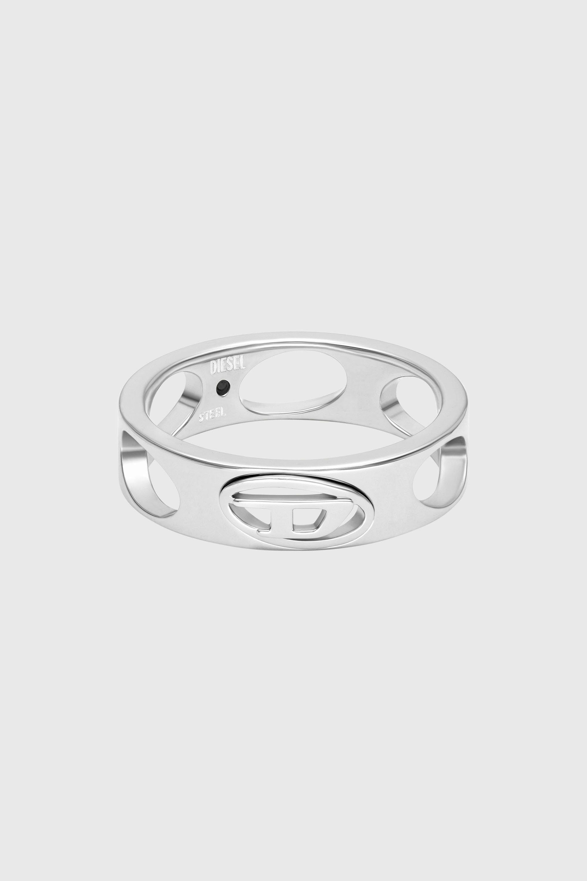 Diesel - DX166540 JEWELLERY, Unisex's Stainless Steel Band Ring in Silver - 2